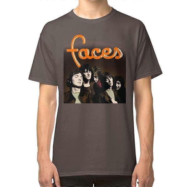 Faces T-shirt darkgrey L