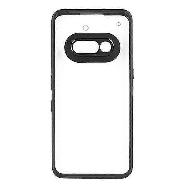 Frostat TPU Hybrid Transparent PC-telefonfodral Black For Nothing Phone 3a