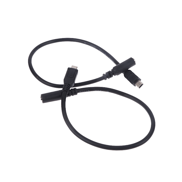 Micro USB - 3,5 mm kuulokeliitäntäadapteri Kuulokekaapeli 2(Mini 5P)