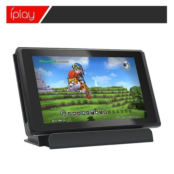 Lader for nintend nintendo switch lite konsoll ladestasjon dokkingstasjon stativ tilbehør bærbar base av vugge Blue