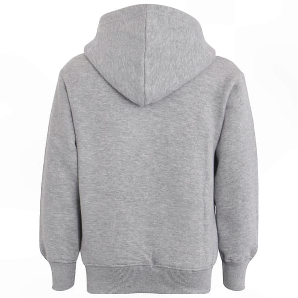 Ensfarget unisex hettegenser med joggebukse Grey 3-4 Years