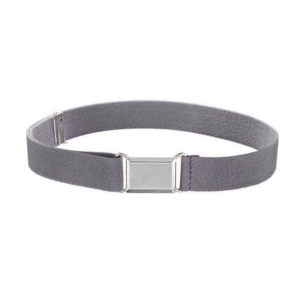 Justerbare elastiske lerretbelter for gutter jenter ensfarget stretch vestlig stropp belte barn Cinch midjebånd Cummerband Type 8 Length 35-75cm Type 8