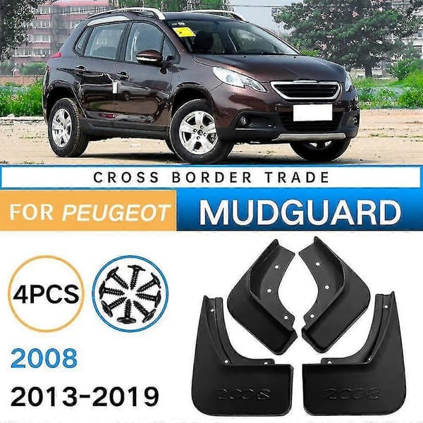 [LCS] Mudflap Kompatibel med 2008 2013-2019 Mud Flaps Guard Splash Flap Mudguard Tilbehør - XinHan