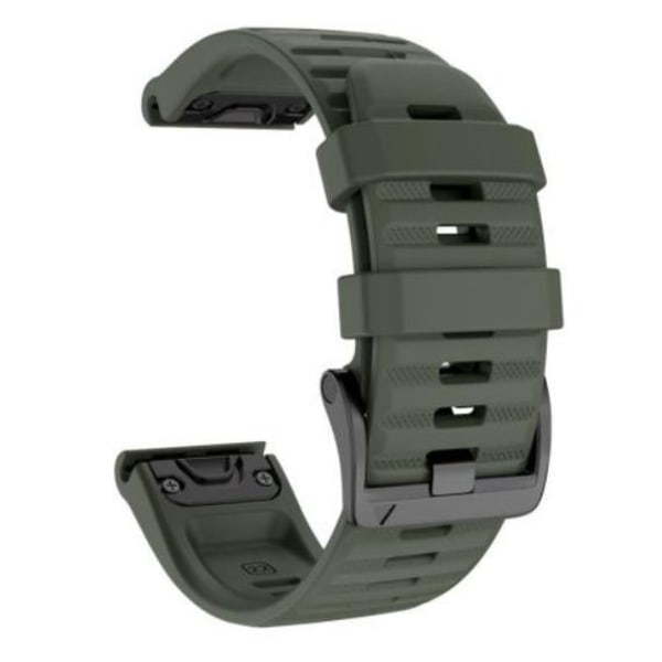 Garmin Fenix 6/6 pro Fenix 5/5 Pro 22mm armband militärgrön