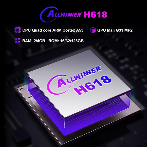 [LCS]H96MAX H618 Internet-digiboksi (4+32GB)