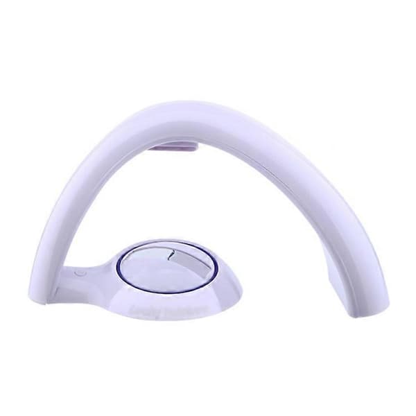 [LCS] Romantisk regnbueprojeksjon dekorativ lampe nattbords LED nattlys (hvit) White