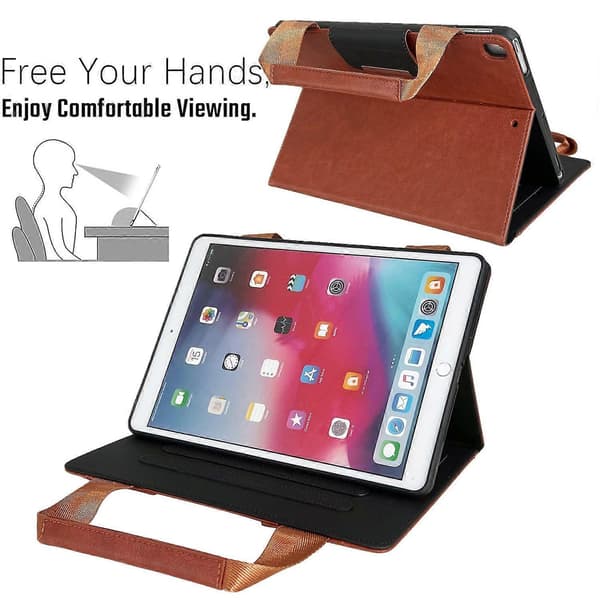 [LCS]Kompatibel med iPad 10.2 (2021) surfplattefodral Multicolor Brown