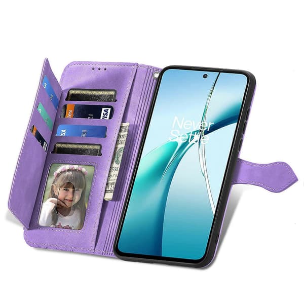 Motorola Edge 50 Neo 5G -puhelinkotelo Multicolor Light Purple