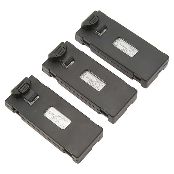 [LCS]3 stk RC fly litiumbatterisett lett ladekabelsett for E88 E88Pro LS E525 E525Pro 3.7v 1800mah