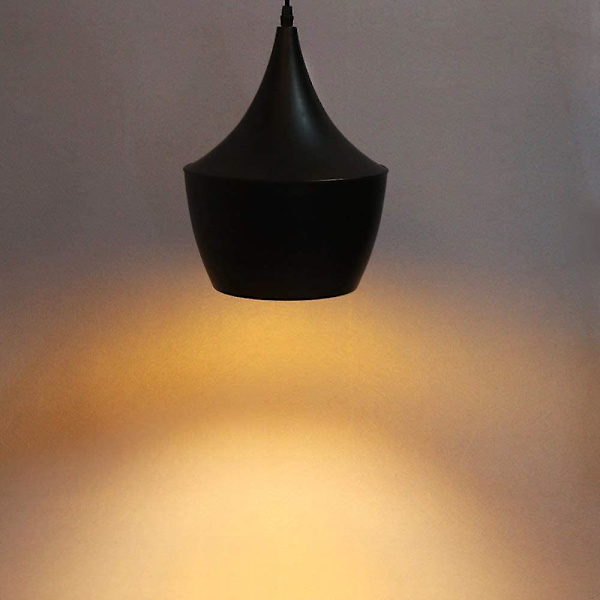 Lysekrone Loftslampe 40w Industrielt Spiselampe Metal Lampe E27 Fatning Inkluderer Ikke Restaurant Cafe, Mellem Figur, Sort Og Guld Pærer [energi