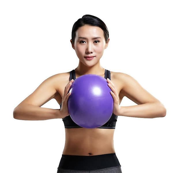 Explosionssäker 25 cm Diameter Yoga Träning Gymnastik Pilates Gray