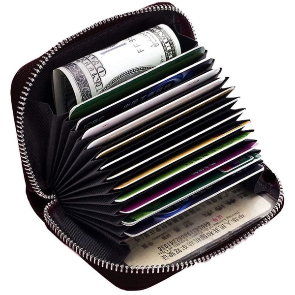 Case Läder Mini Kreditkortsplånbok (svart) black