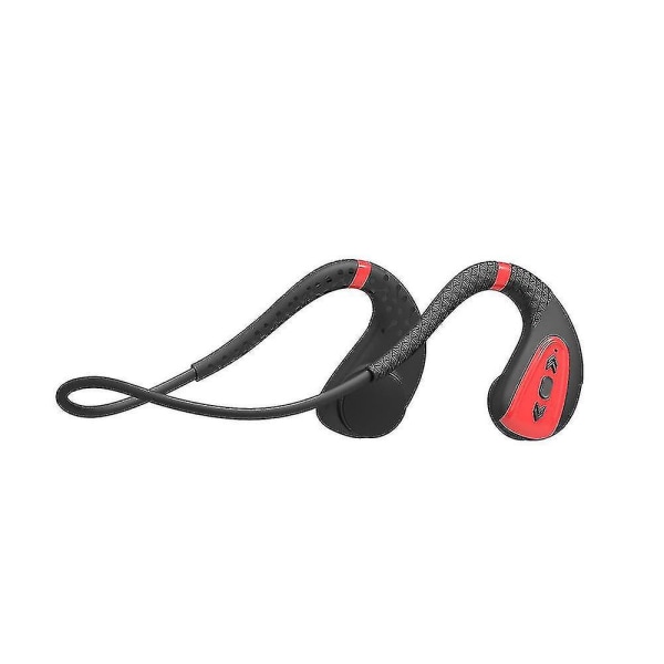 Luuujohtokuulokkeet urheiluun, Bluetooth, IPX8 vedenpitävät, uintiin red