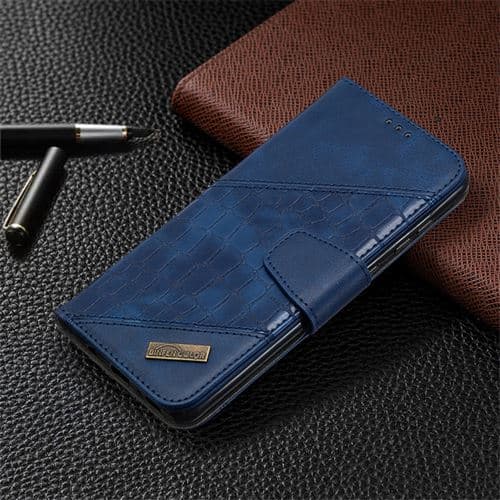 [LCS]FAYANGRIES PU-läderfodral kompatibelt med Samsung Galaxy A21s stativskydd