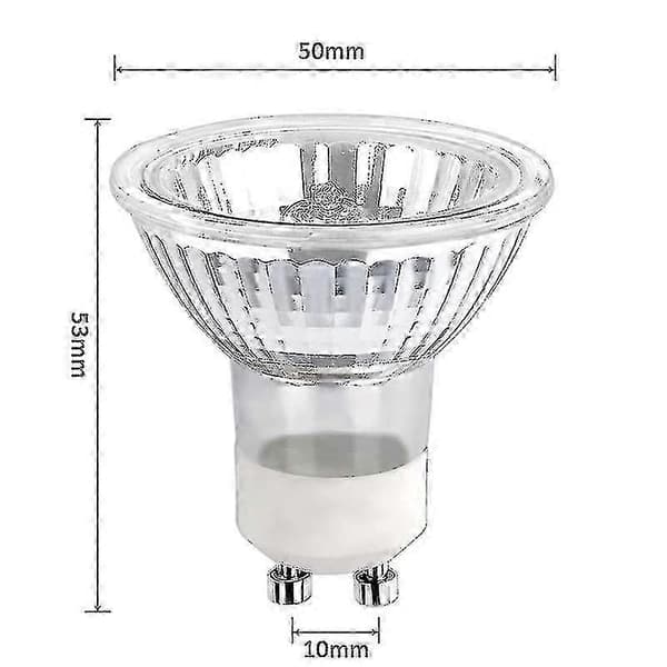 5 st GU10 35W halogen spotlightlampa dimbar, halogenreflektorlampor a [MI]