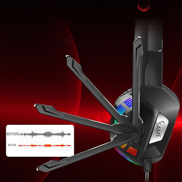 Nintendo Switch Gaming Headset Red