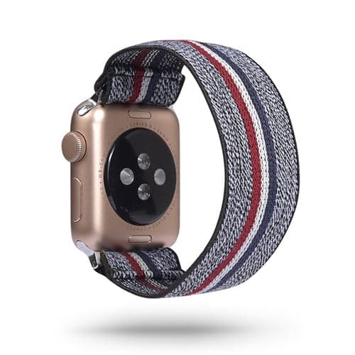 [LCS]Nylonrem matchende farver grå / farvet til dit Apple Watch