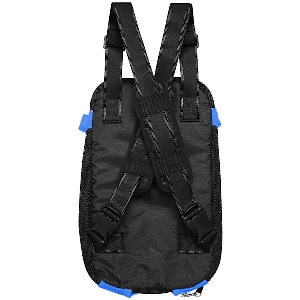 Handsfree Justerbar Ryggsäck Resväska För Husdjur Raser Utomhus Mesh*Blue