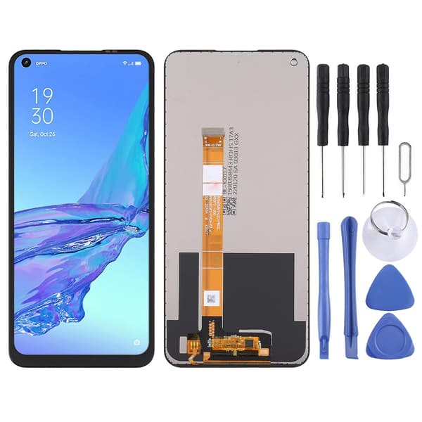 TFT LCD-skärm för OPPO A53 (2020) / A11s / A53s CPH2127, CPH2139, CPH2135 med Digitizer Full Assem