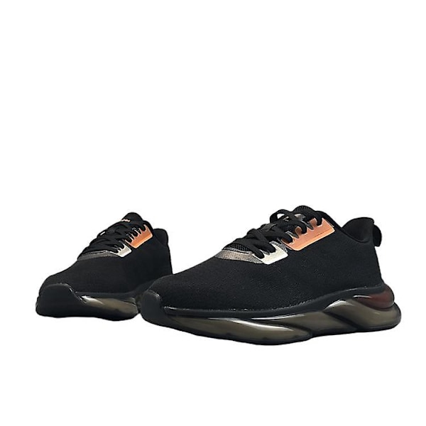 Herr Casual Fly Vävda Andningsbara Äkta Popcorn Sneakers 41