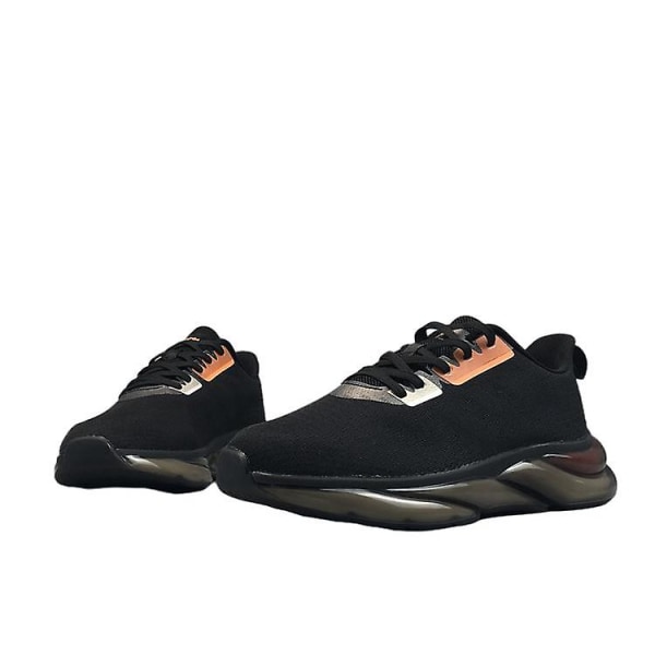 Herr Casual Fly Vävda Andningsbara Äkta Popcorn Sneakers 42