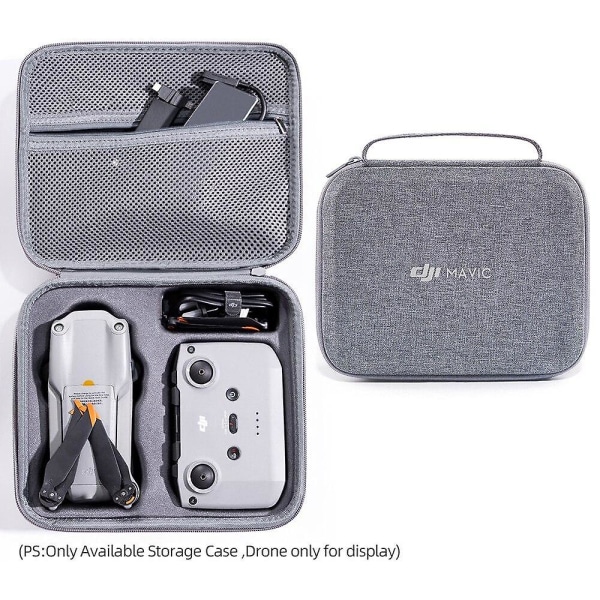 Dji air 2s bärbar förvaringsväska drone förvaringslåda case för dji mavic air 2/2s kroppsfjärrkontrolltillbehör Original grey