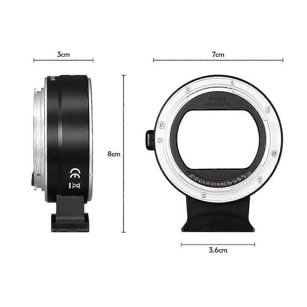 [LCS]EF-EOSR autofokus AF-objektivadapterring til EF/EF-S-objektiv til EOSR R RF