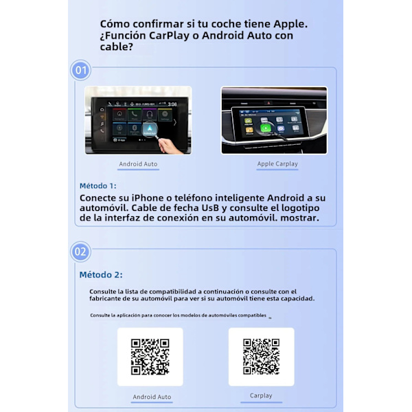 [LCS] Mini 2-i-1 trådlös CarPlay- och Android Auto-adapter, dold plug-and-play med Type-C