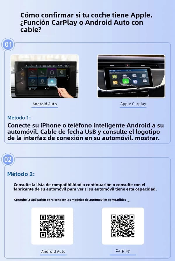 [LCS] Mini 2-i-1 trådløs CarPlay- og Android Auto-adapter, skjult plug-and-play med Type-C