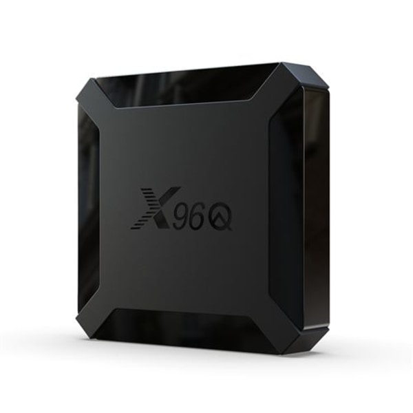 X96Q TV Box Android 10.0 TV-avkodare stöder 4K 3D 1GB 8GB media