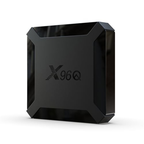 X96Q TV Box Android 10.0 TV-dekoder stöder 4K 3D 1GB 8GB me