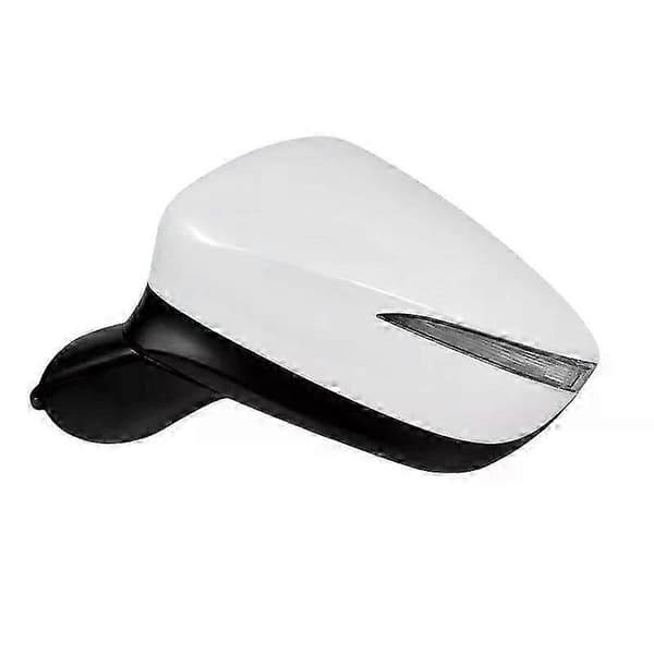 Bakspeilmontering med elektrisk vinkeljustering, sammenleggbar oppvarming, blindsoneovervåking for Mazda CX-5 CX5-modeller 2013-2016 8PIN Left Blue