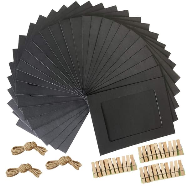 [LCS]Billedramme 4x6 tommer Kraftpapir Billedrammer 30 STK DIY