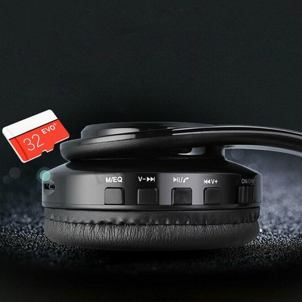Trådlösa Bluetooth Hörlurar Black