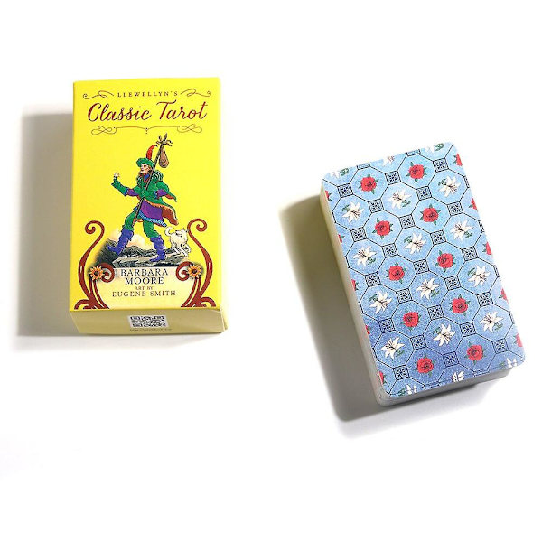 Klassinen Tarot Mini Suosittu Tarot-pakka Barbara Moore Kortit Piirtäminen Klassinen Symboliikka Ja Merkitys Perustuu Perinteiseen Rider Tarot -pakkaan