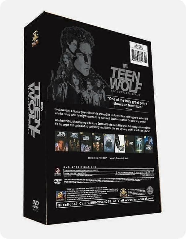 [LCS]Teen Wolf Sesonger 1-6 Komplett Serie DVD 27-plater engelsk versjon