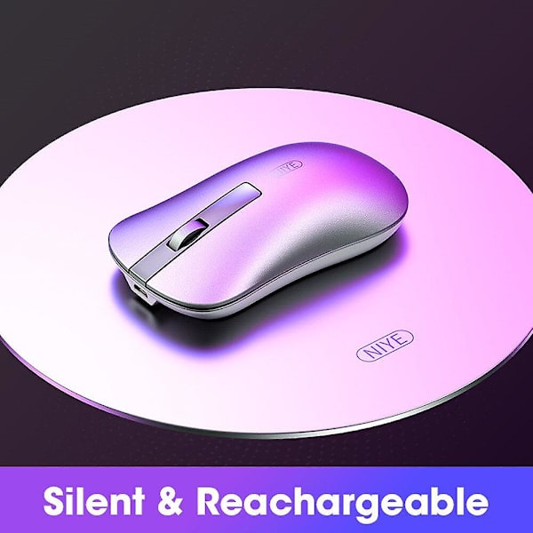 Bluetooth Mus Trådløs 2.4GHz Mus Kompatibel med Huawei Mus Stille Computer DPI Gaming Kontor Ergonomisk