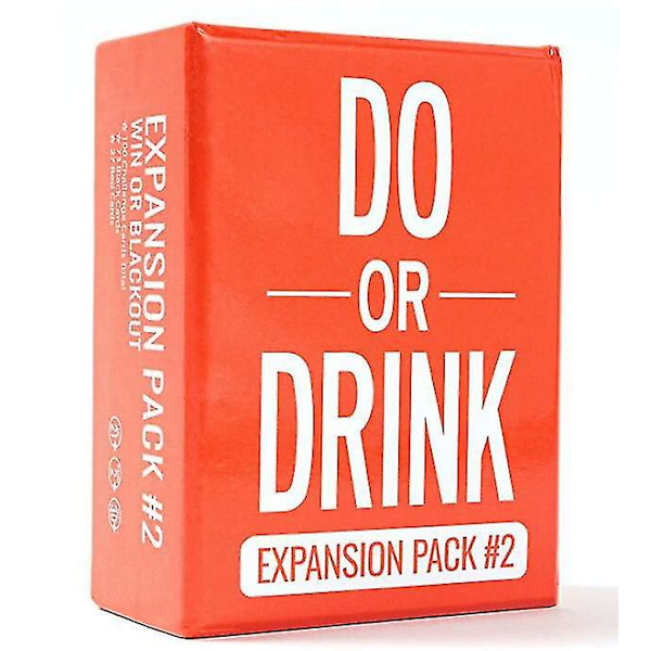 Do Or Drink Kaikki Englanninkielinen Partypeli Kortti Asuntola Hymiöpaketti Korttipeli Joululahja #2
