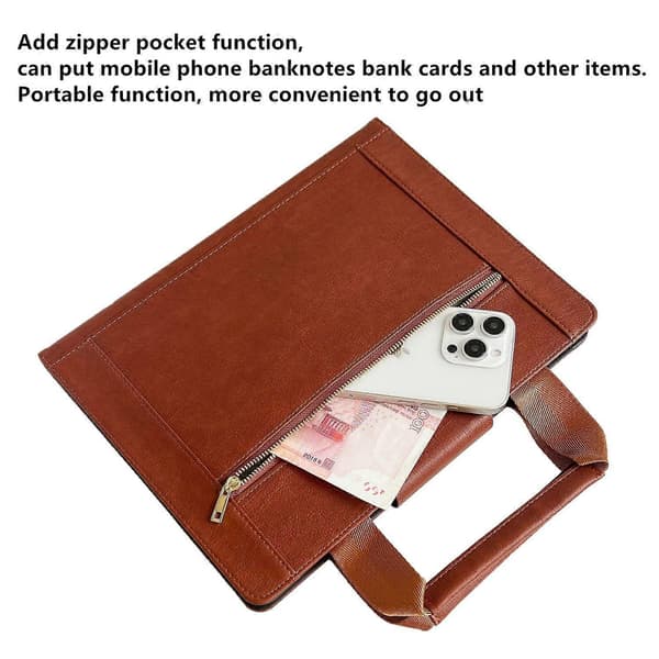 [LCS]Kompatibel med iPad 10.2 (2021) Nettbrettdeksel Multicolor Brown