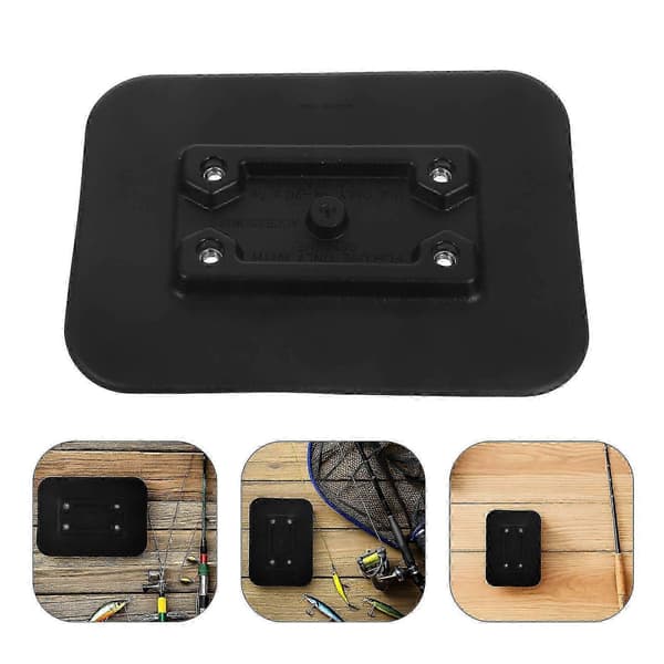 Båtstangholderstativ Bakplate For Dekk Kano Flåte Justerbar PVC Montering 1-pakning