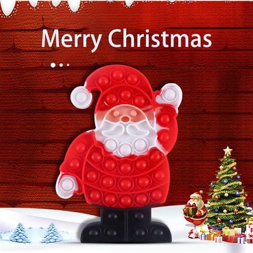 Push Pop It Fidget Ti-smart? Silikon [Jultomte] Multi-couleu