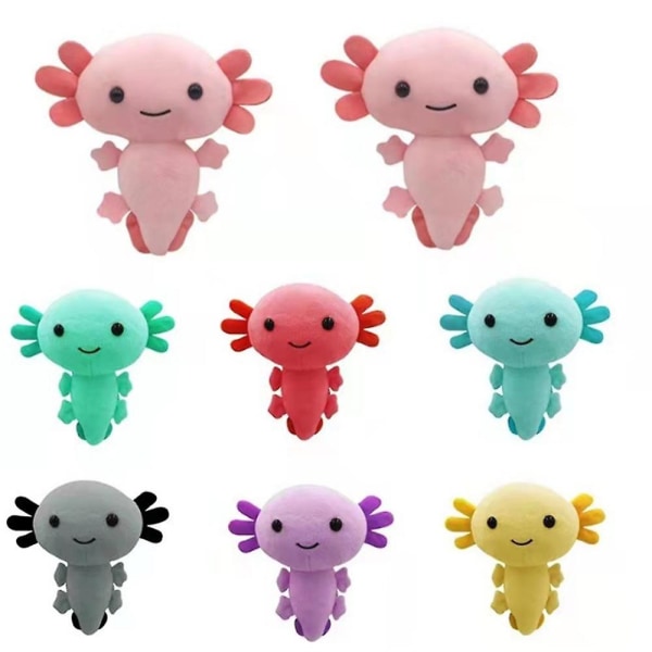 20cm Axolotl Söt Kramkudde Plysch Tecknade Djur Gosedjur Barnpresent Blue