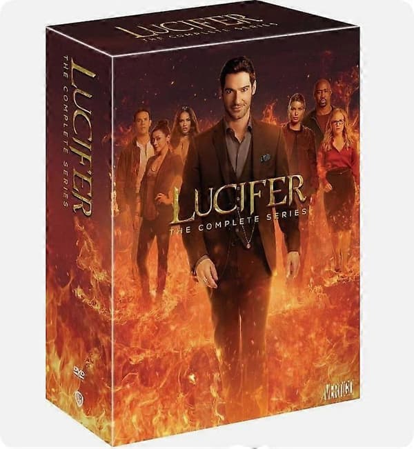 Lucifer: Den Komplette Serie Sæson 1-6 (DVD, 20-disc sæt) engelsk version
