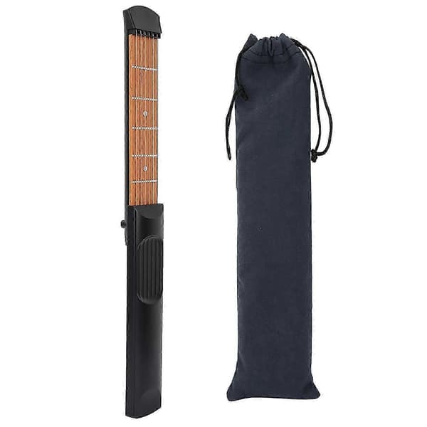 Bärbar Mini 6 Band Gitarr Övningsverktyg Ackordtränare