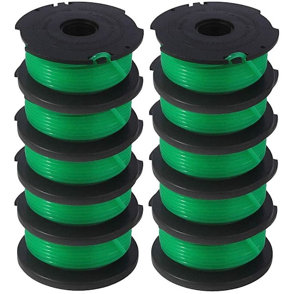 Sf-080 Ersättningsspole Automatisk Matningsspole Enkel Linje Trimmer 20ft 0.080 Tum (10-pack)