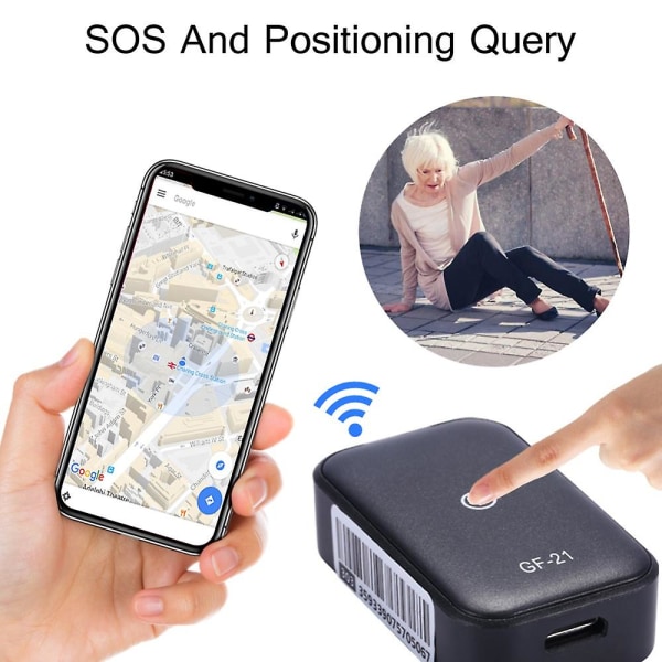 Mini Bil GPS Tracker Realtid Anti-förlorad GPS Enhet GPS Lokalisator