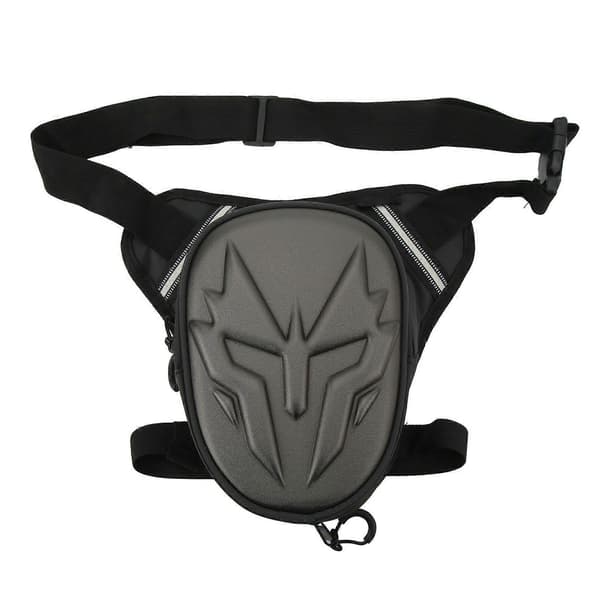 [LCS] Utomhus motorcykel benficka PVC matt droppbenväska