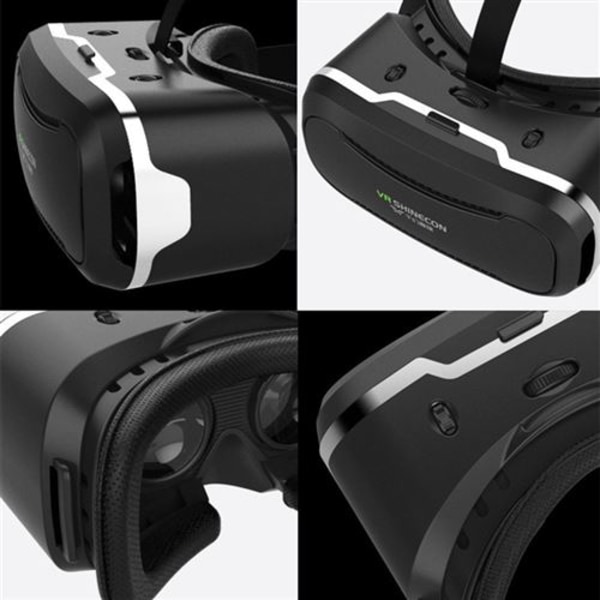 VR-headset för IPHONE X Smartphone Virtual Reality Bezel Game