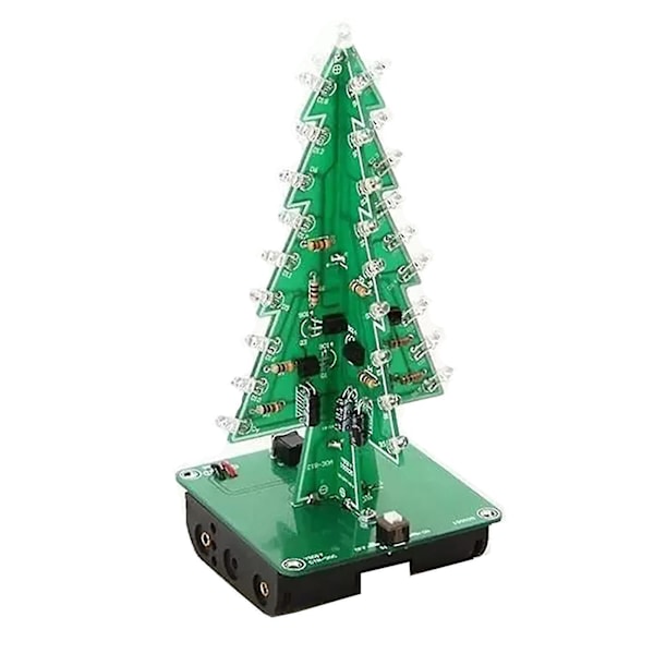Joulukoristeet tee-se-itse joulukuusi led-vilkkusarja 3D elektroninen