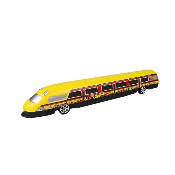 [LCS]Lasten simulaatio suurnopeusjuna-mallileluauto, vaunulelu Yellow